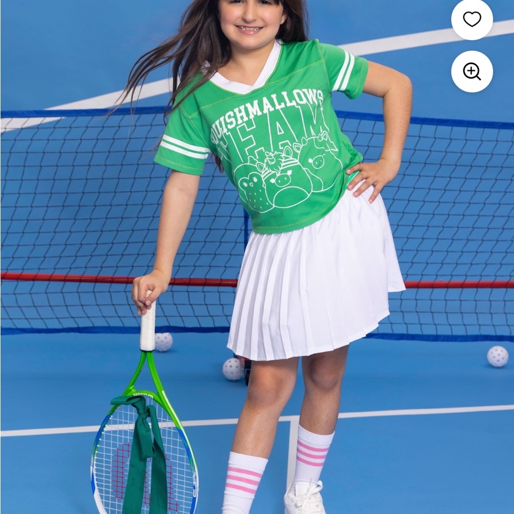 Squishmallows pleated skirt for Kids